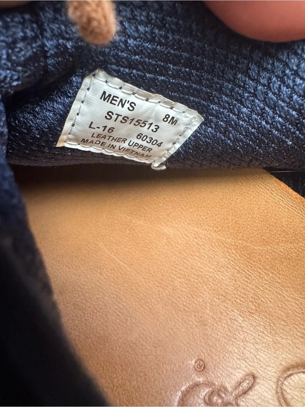 Sperry casual leather